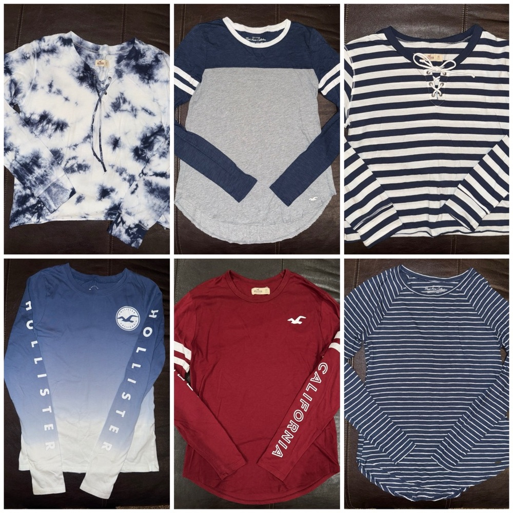 Hollister Women’s Long Sleeve Tee Shirts